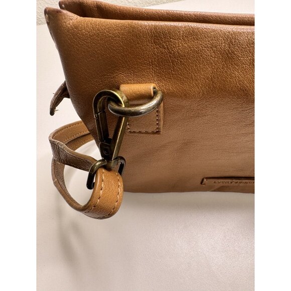 Lucky Brand Women's Brown Leather Crossbody Bag - Picture 6 of 16